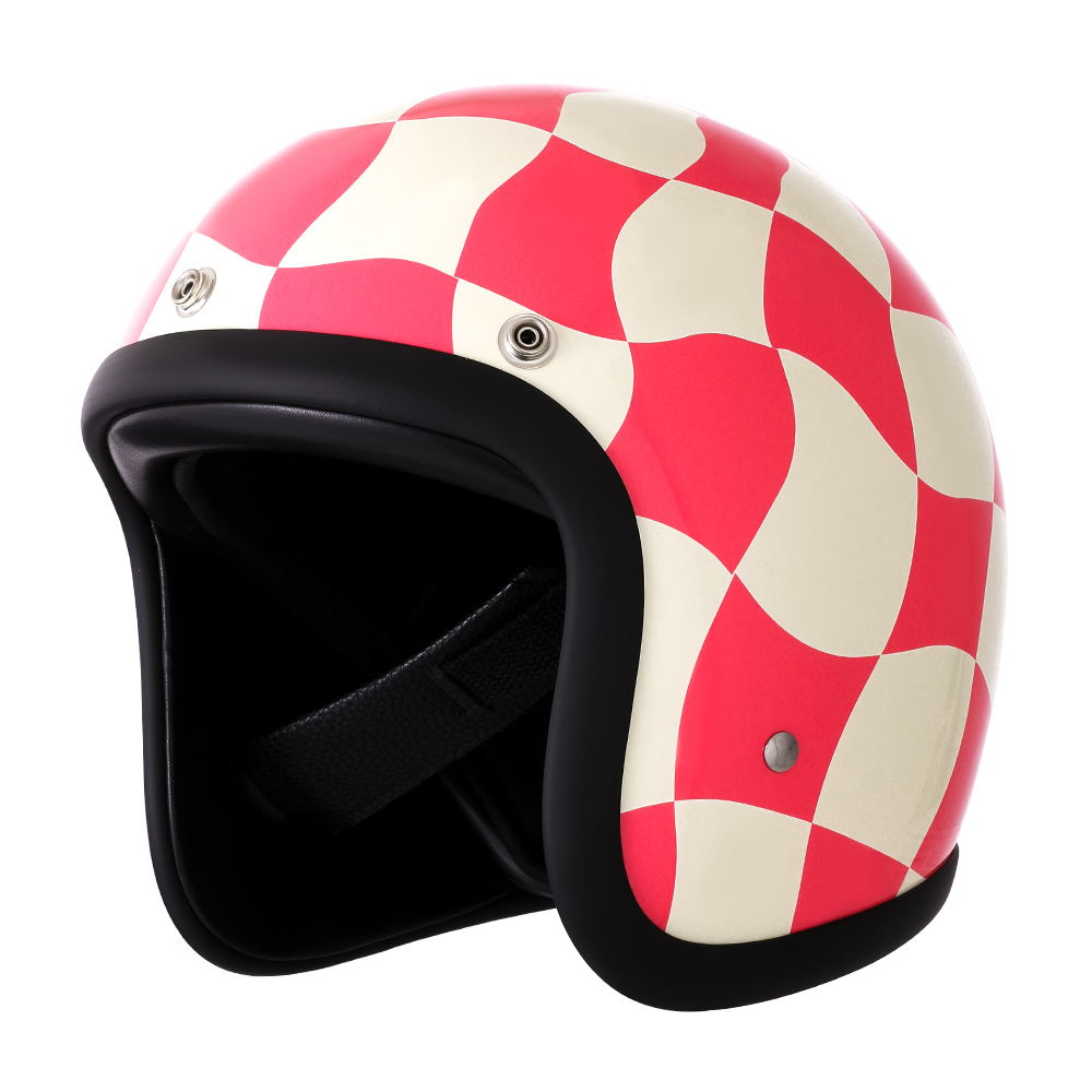 Vintage Open Face Retro Helmet - หมวกกันน็อค TT&COCASCOS แบบเจ็ท ดีไซน์ใหม่ สไตล์เรโทร วินเทจ