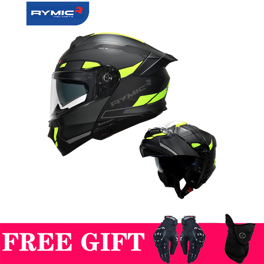 Motorcycle Helmet Inner Sun Visor Lens - รถจักรยานยนต์เลนส์คู่ Racing Casque ภายใน Sun Visor