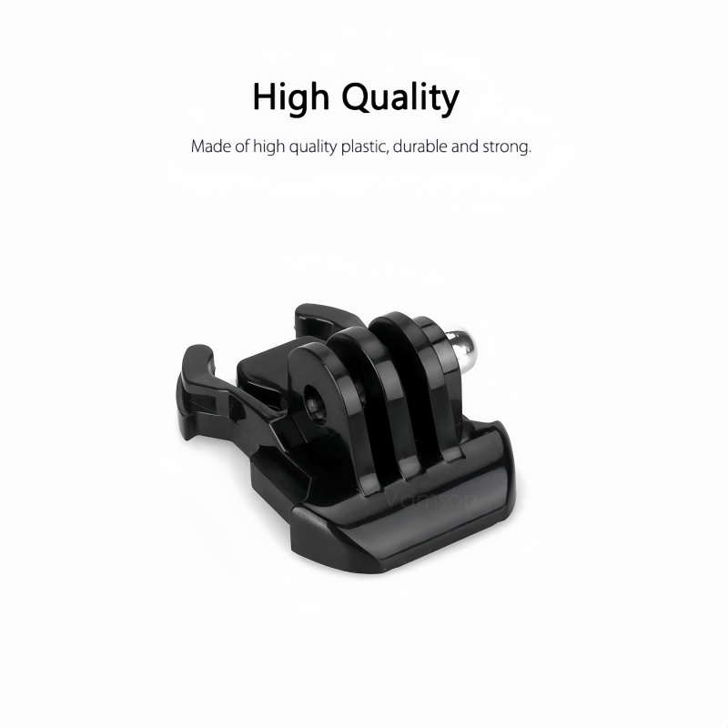 Quick Release Buckle Motorcycle Helmet - คลิปล็อคแบบปลดเร็วอเนกประสงค์ ฐานยึดกล้องแอคชั่นแบบพื้นฐาน เหมาะสำหรับ GoPro Hero 13
