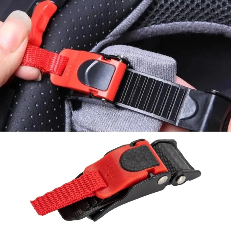 Quick Release Buckle Motorcycle Helmet - ชุดเปลี่ยนหัวเข็มขัดแบบปลดเร็วสำหรับหมวกกันน็อค, อุปกรณ์เสริมสายรัดหมวกกันน็อคแบบปรับได้สำหรับหมวกกันน็อคมอเตอร์ไซค์ จักรยาน และสกี