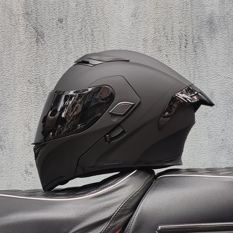Modular Flip Up Motorcycle Helmet Dot Approved - หมวกกันน็อคมอเตอร์ไซค์ ORZ แบบสองชั้น ยกขึ้นได้ มาตรฐาน DOT