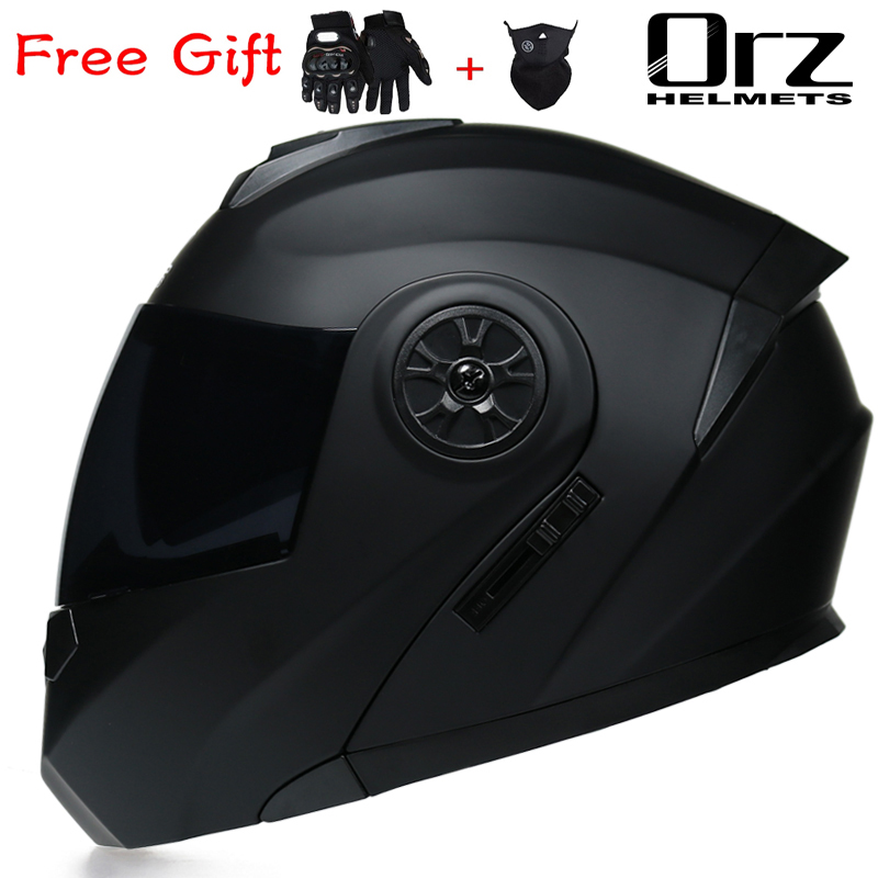 Modular Flip Up Motorcycle Helmet Dot Approved - หมวกกันน็อคมอเตอร์ไซค์แบบพลิกได้ รุ่น ORZ-161 ได้รับการรับรองมาตรฐาน DOT ล่าสุด
