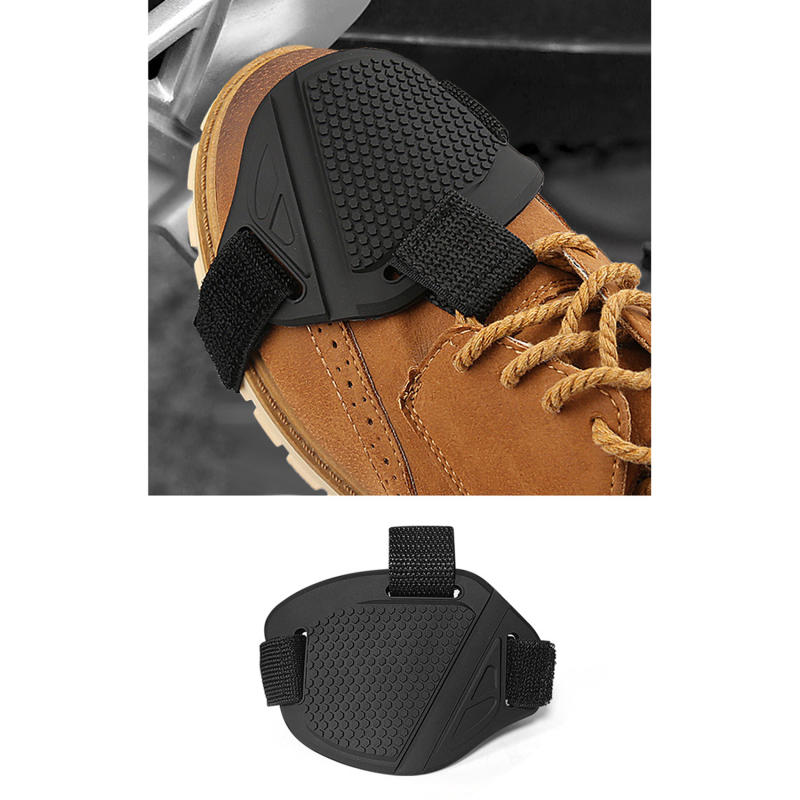 Riding Gear - ขี่แขวนเกียร์ฝาครอบป้องกันรถจักรยานยนต์ Shift Shoeshine ยางฝาครอบป้องกัน Elasticized Shift
