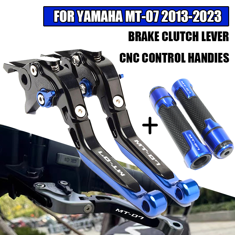 Cnc Aluminum Adjustable Brake Clutch Levers - สำหรับ MT-07 FZ-07 MT 07 FZ07