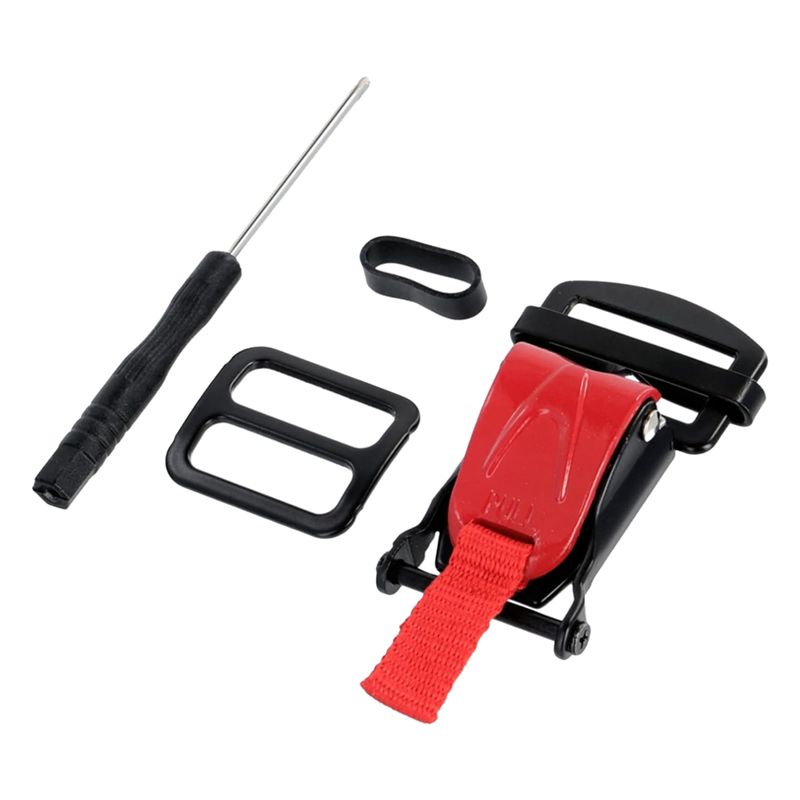 Quick Release Buckle Motorcycle Helmet - ชุดเปลี่ยนหัวเข็มขัดแบบปลดเร็ว WF-Helmet, หมวกกันน็อคแบบมีตัวล็อคสำหรับสายรัดคางสูงสุด 1 นิ้ว, หมวกกันน็อคมอเตอร์ไซค์