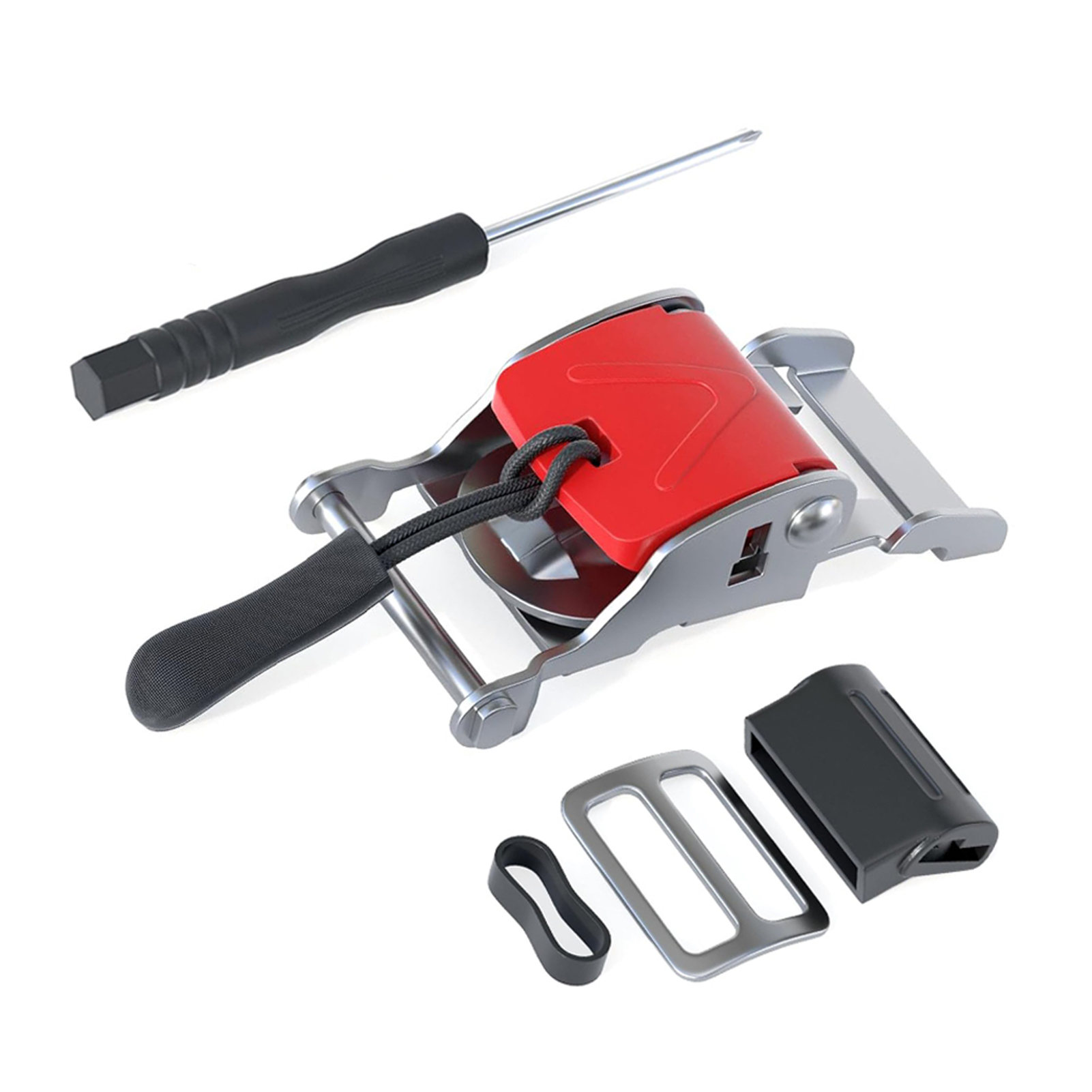 Quick Release Buckle Motorcycle Helmet - ชุดหัวเข็มขัดปลดเร็วสำหรับหมวกกันน็อคน้ำหนักเบา สำหรับหมวกกันน็อคมอเตอร์ไซค์ หัวเข็มขัดนิรภัยสำหรับหมวกกันน็อคมอเตอร์ไซค์