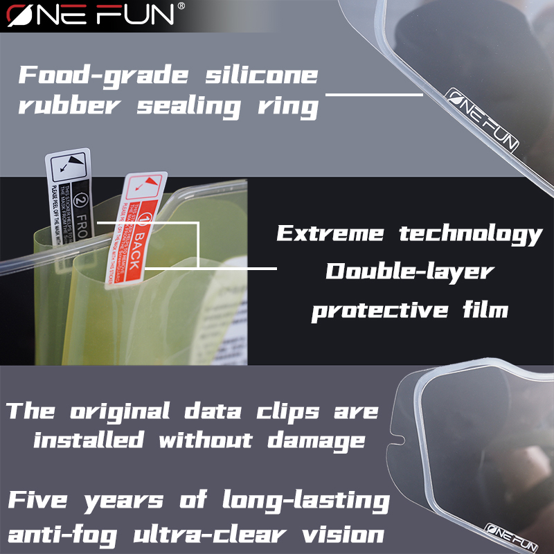 แผ่นกันฝ้าสำหรับหมวกกันน็อค TO - Motorcycle Helmet Anti Fog Pinlock Shield บทวิจารณ์และราคา