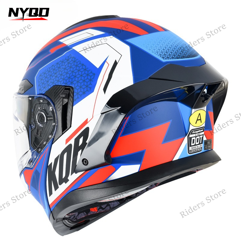 หมวกกันน็อคมอเตอร์ไซค์แบบเปิดค - Full Face Motorcycle Helmet With Bluetooth บทวิจารณ์และราคา