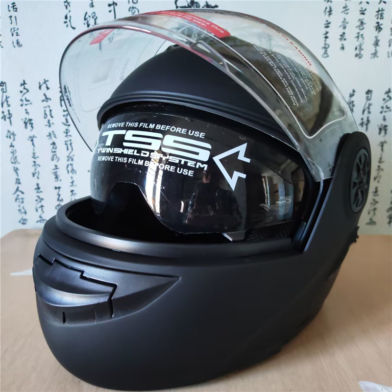 หมวกกันน็อคแบบเปิดคางสำหรับรถจ - Motorcycle Helmet Inner Sun Visor Lens บทวิจารณ์และราคา