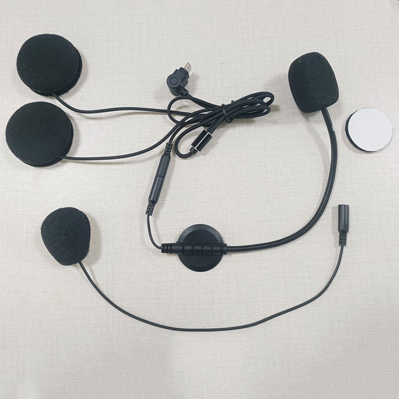 อุปกรณ์เสริมลำโพงหูฟัง Type-C  - Universal Motorcycle Helmet Intercom Headset บทวิจารณ์และราคา