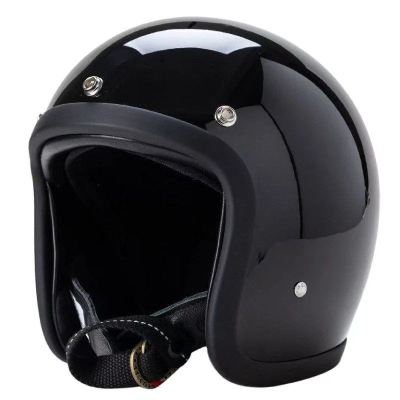 หมวกกันน็อคแบบเปิดหน้าสไตล์ญี่ - Vintage Open Face Retro Helmet บทวิจารณ์และราคา