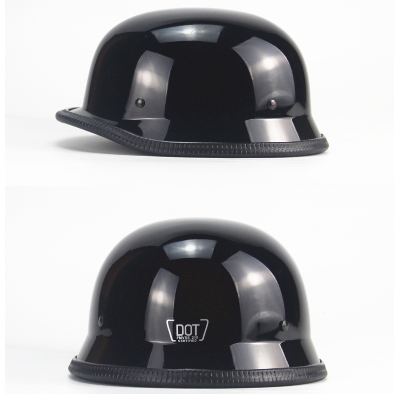 วินเทจรถจักรยานยนต์ครุยเซอร์หม - Vintage Open Face Retro Helmet บทวิจารณ์และราคา