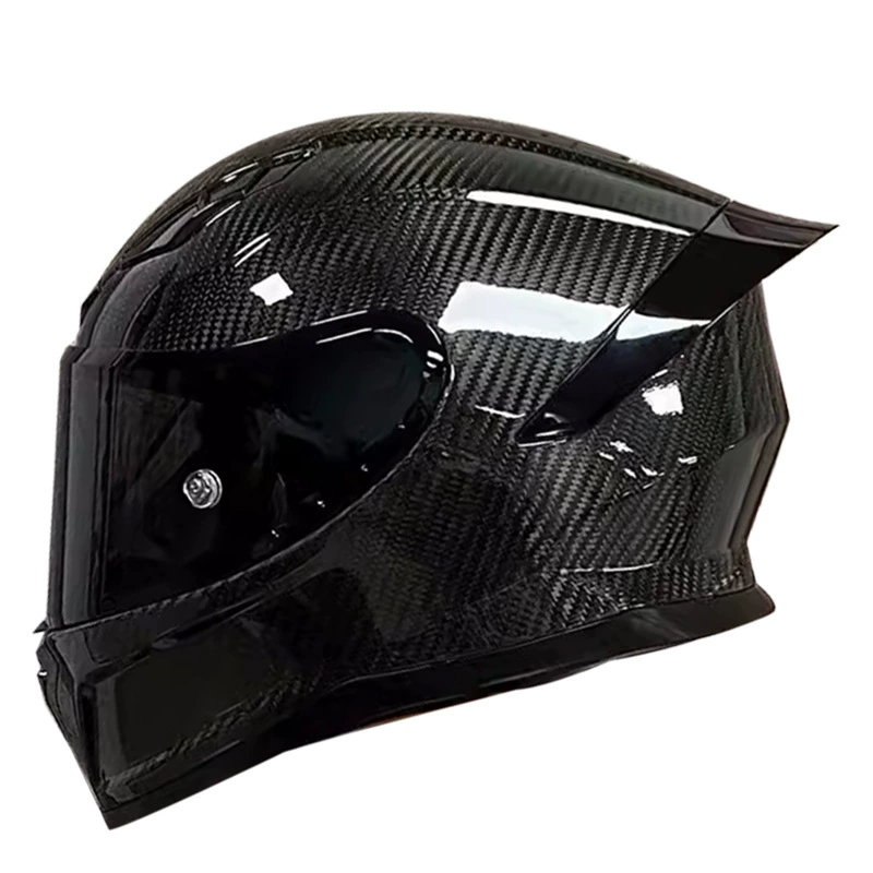 หมวกกันน็อคมอเตอร์ไซค์คาร์บอนไ - Carbon Fiber Lightweight Motorcycle Helmet บทวิจารณ์และราคา