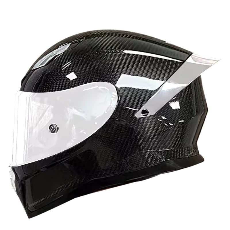 หมวกกันน็อคมอเตอร์ไซค์คาร์บอนไ - Carbon Fiber Lightweight Motorcycle Helmet บทวิจารณ์และราคา