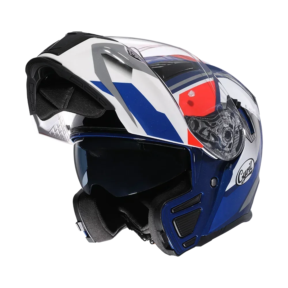 หมวกกันน็อคแบบพลิกขึ้นได้สำหรั - Modular Flip Up Motorcycle Helmet Dot Approved บทวิจารณ์และราคา