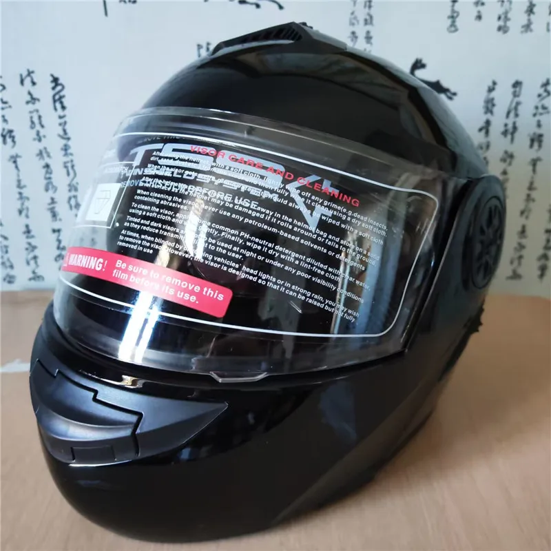 หมวกกันน็อคแบบเปิดคางสำหรับรถจ - Motorcycle Helmet Inner Sun Visor Lens บทวิจารณ์และราคา