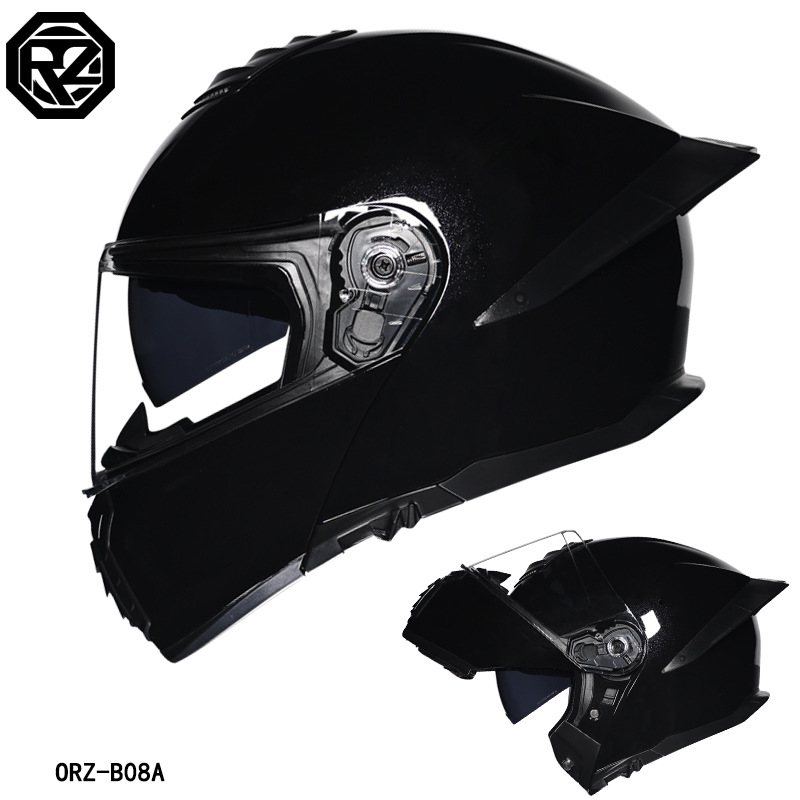 หมวกกันน็อคมอเตอร์ไซค์ ORZ แบบ - Modular Flip Up Motorcycle Helmet Dot Approved บทวิจารณ์และราคา