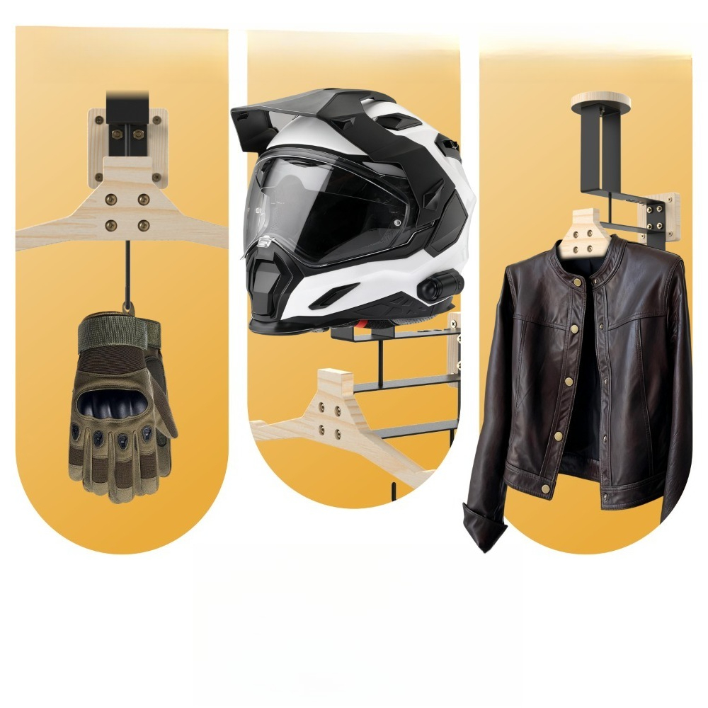 ที่แขวนติดผนังสำหรับอุปกรณ์ยุท - Motorcycle Helmets บทวิจารณ์และราคา