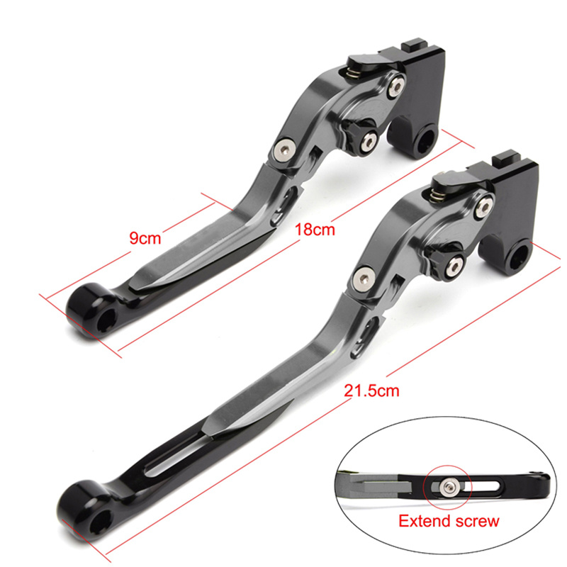 สำหรับ Husqvarna Svartpilen 40 - Cnc Aluminum Adjustable Brake Clutch Levers บทวิจารณ์และราคา