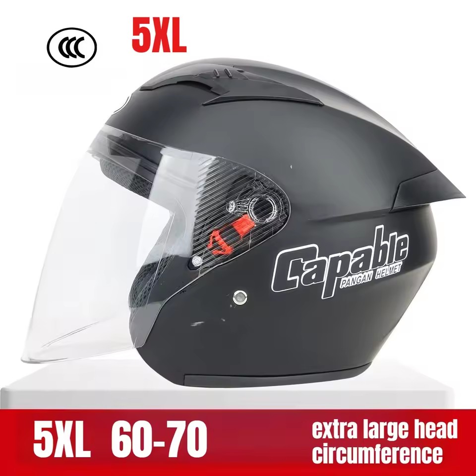 หมวกกันน็อคมอเตอร์ไซค์ขนาดใหญ่ - Dual Visor Motorcycle Racing Helmet บทวิจารณ์และราคา