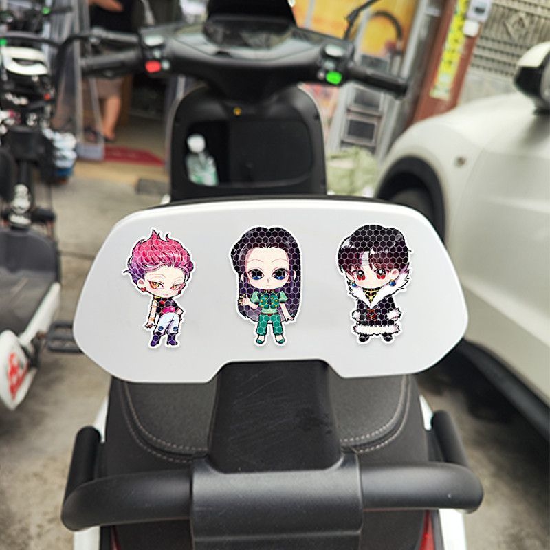 สติ๊กเกอร์เตือนสะท้อนแสงลายอนิ - Motorcycle Helmets บทวิจารณ์และราคา