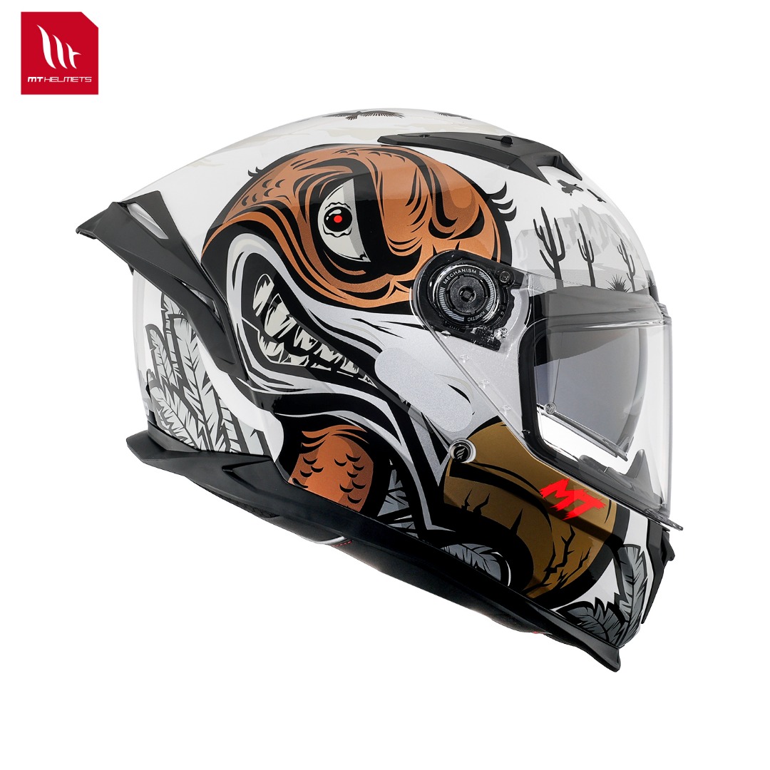 หมวกกันน็อคมอเตอร์ไซค์ใหม่ Sha - Dual Visor Motorcycle Racing Helmet บทวิจารณ์และราคา