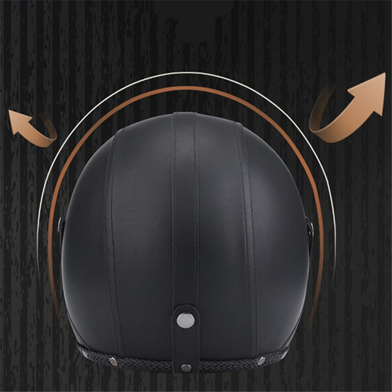มาใหม่ล่าสุดหมวกกันน็อกเปิด3/4 - Vintage Open Face Retro Helmet บทวิจารณ์และราคา