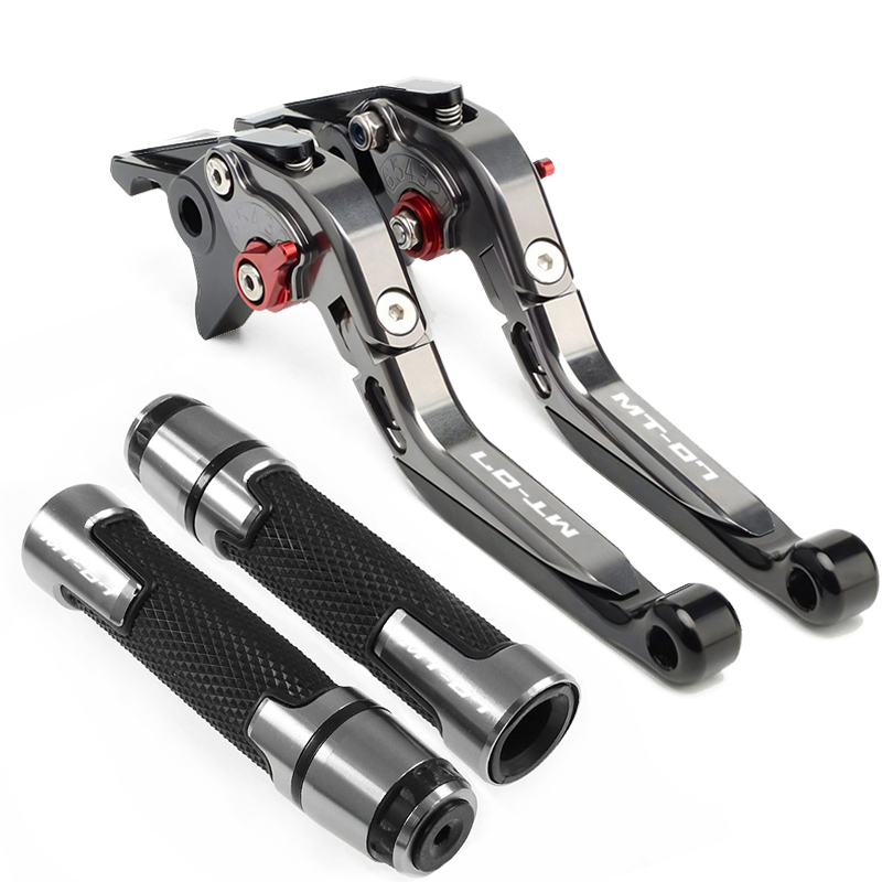 สำหรับ MT-07 FZ-07 MT 07 FZ07  - Cnc Aluminum Adjustable Brake Clutch Levers บทวิจารณ์และราคา