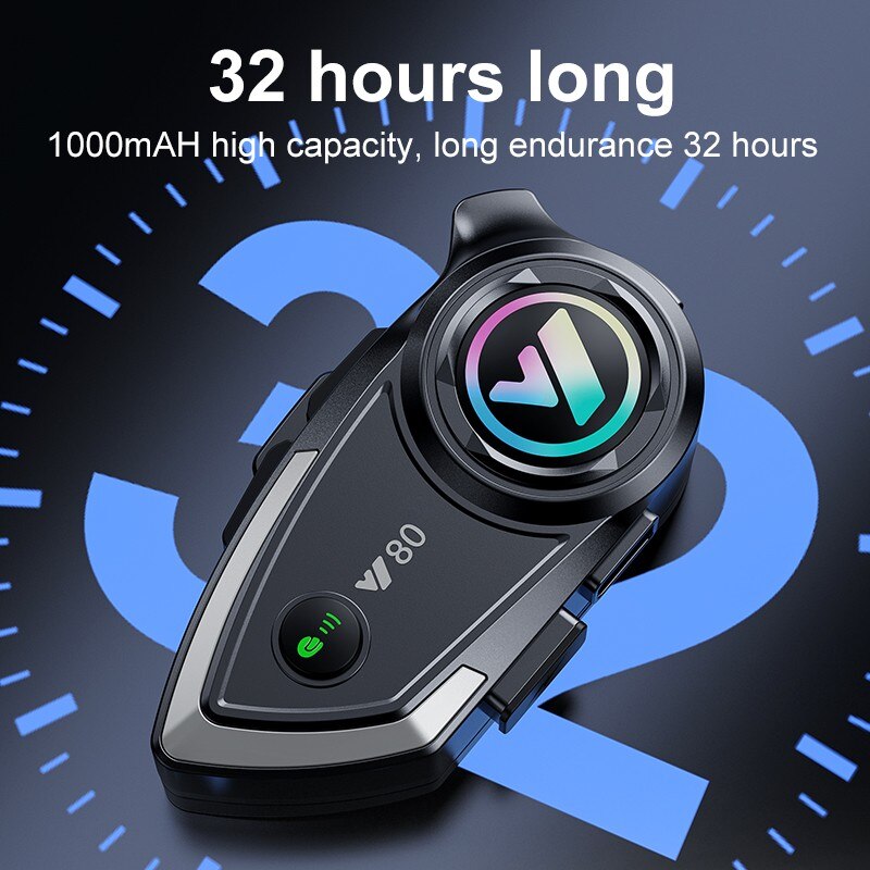 Y80หมวกกันน็อคมอเตอร์ไซค์หูฟัง - Full Face Motorcycle Helmet With Bluetooth บทวิจารณ์และราคา