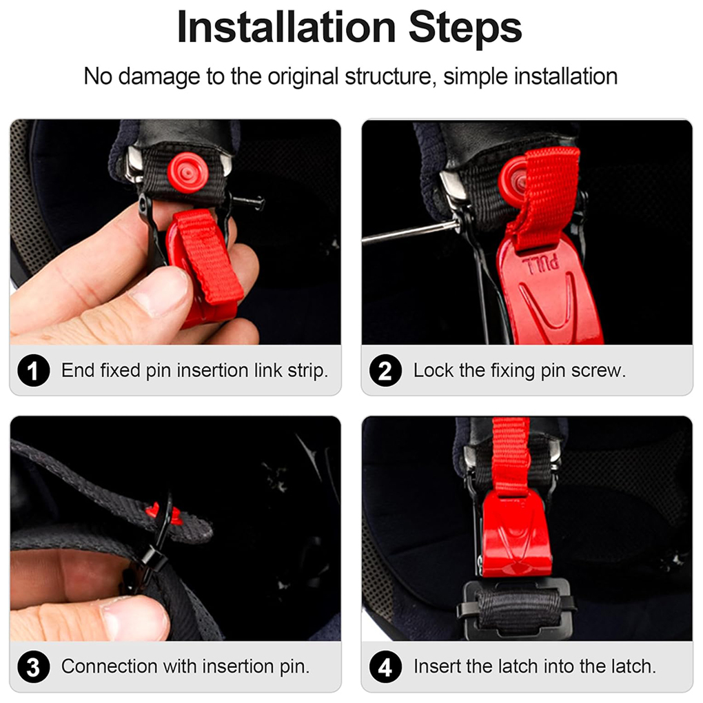 ชุดหัวเข็มขัดปลดเร็วสำหรับหมวก - Quick Release Buckle Motorcycle Helmet บทวิจารณ์และราคา