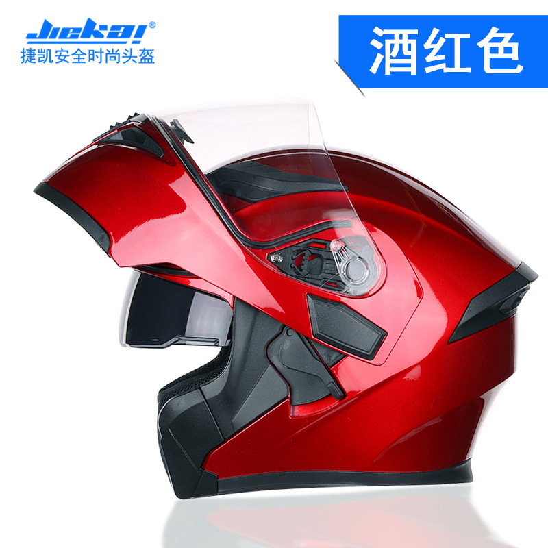 หมวกกันน็อคบลูทูธใหม่ Flip Up  - Full Face Motorcycle Helmet With Bluetooth บทวิจารณ์และราคา
