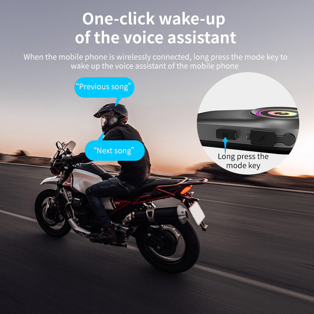 ชุดหูฟังสำหรับมอเตอร์ไซค์ G1:  - Universal Motorcycle Helmet Intercom Headset บทวิจารณ์และราคา