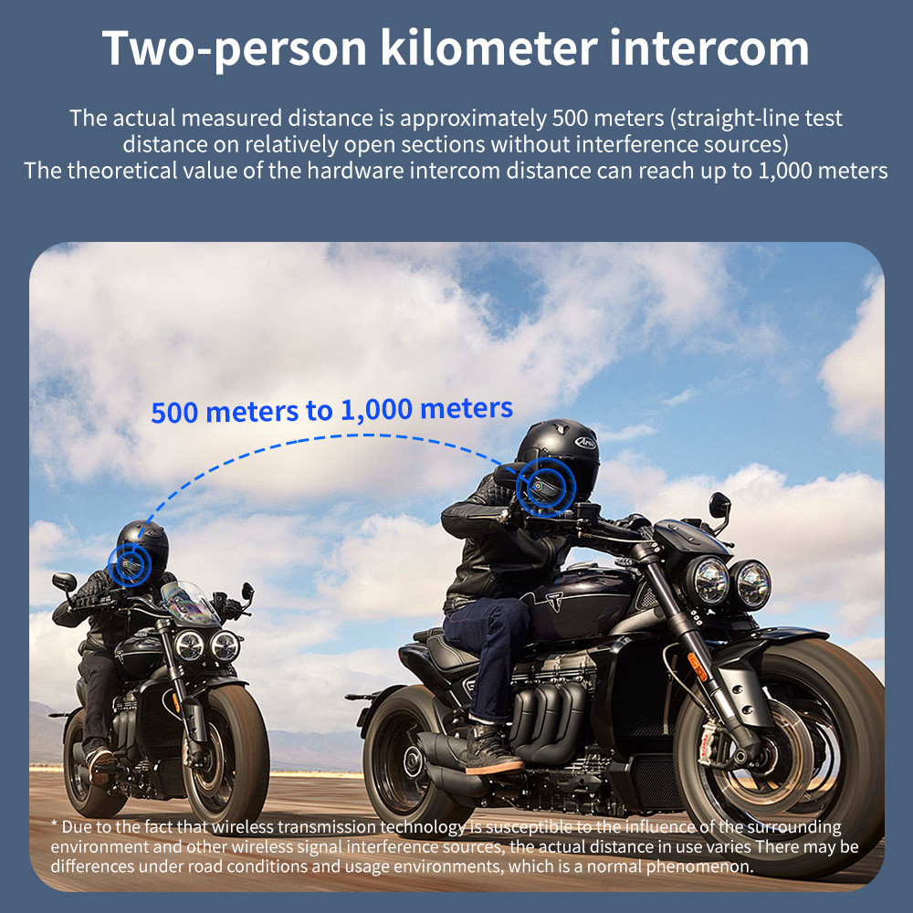 ชุดหูฟังสำหรับมอเตอร์ไซค์ G1:  - Universal Motorcycle Helmet Intercom Headset บทวิจารณ์และราคา