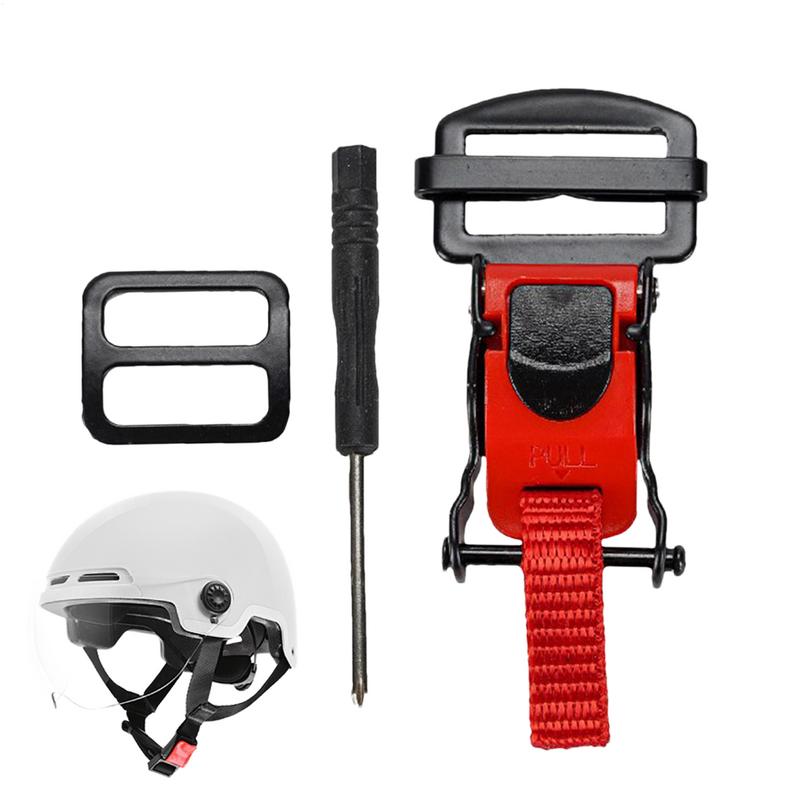 หัวเข็มขัดหมวกกันน็อครถจักรยาน - Quick Release Buckle Motorcycle Helmet บทวิจารณ์และราคา