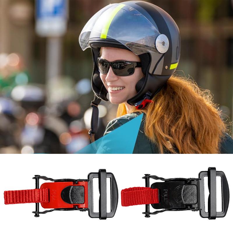 หัวเข็มขัดหมวกกันน็อครถจักรยาน - Quick Release Buckle Motorcycle Helmet บทวิจารณ์และราคา