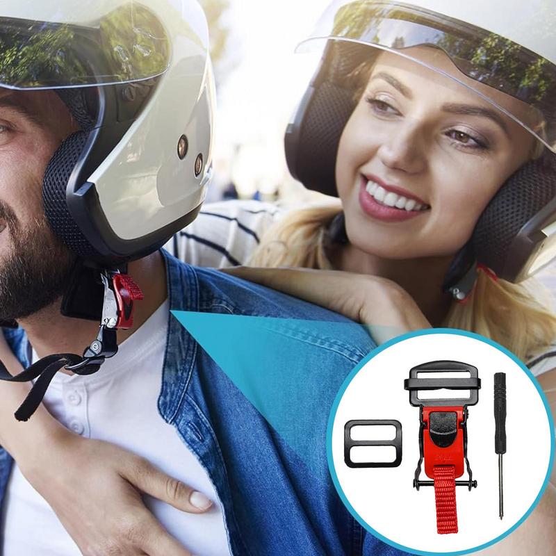 หัวเข็มขัดหมวกกันน็อครถจักรยาน - Quick Release Buckle Motorcycle Helmet บทวิจารณ์และราคา